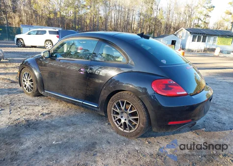 2013 Volkswagen Beetle 2.5L Fender Edition из США, поврежденный, VIN 3VWJP7AT6DM648220